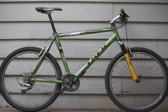 Una nueva vida para una bicicleta vieja: My Trek 7000 - This Web Mountain Bike News